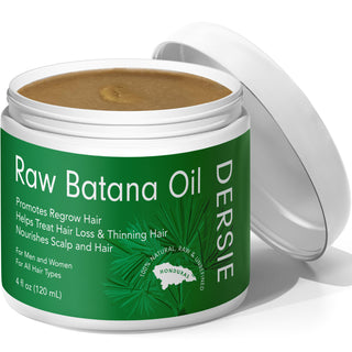 Dersie 100% Raw Solid Batana Oil (4 oz)