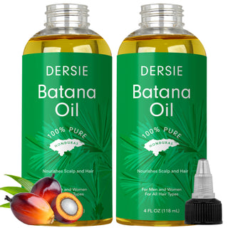 Dersie 100% Pure Liquid Batana Oil (4 fl oz) (Pack of 2)