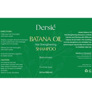 Dersie Batana Oil Shampoo