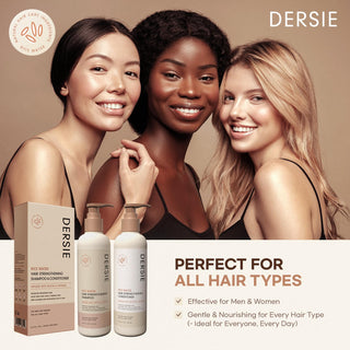 Dersie Rice Water Hair Strengthening Shampoo and Conditioner