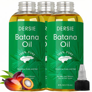 Dersie 100% Pure Liquid Batana Oil (4 fl oz) (Pack of 3)